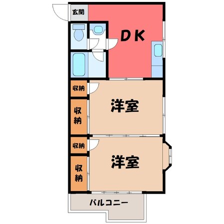 アリシアの物件間取画像